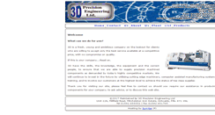 Desktop Screenshot of 3dprecision.co.uk